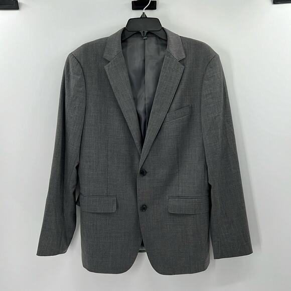 Bonobos Men's Jetsetter Slim Fit Two Button Wool Blazer - Gray - 40R